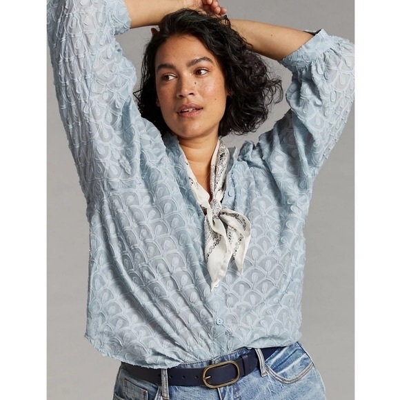 Pilcro The Bella Femme Buttondown - Picture 1 of 8